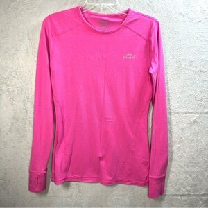 Bend Long Sleeve Activewear Top Women’s‎ S Pink Fitted Running Hiking Cycling